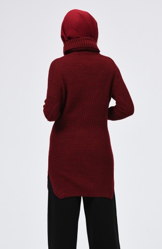 Weinrot Pullover 1377-06