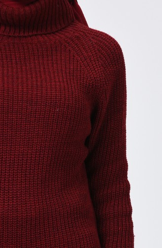 Weinrot Pullover 1377-06