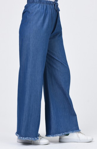 Pantalon Jean élastique 4083-01 Bleu Jean 4083-01