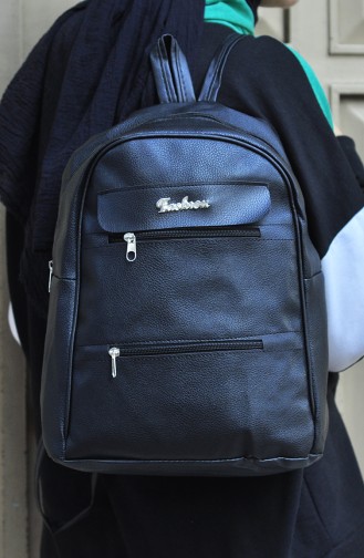 Black Backpack 14-01