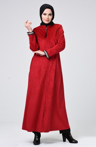 Claret Red Abaya 8382-05