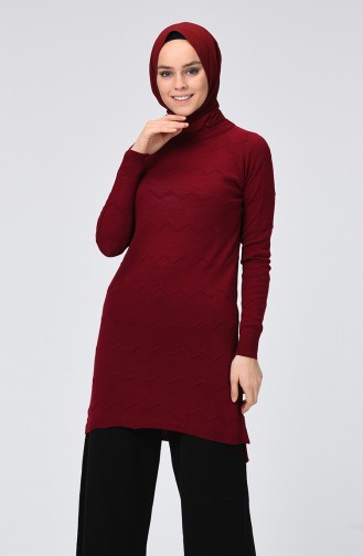 Weinrot Pullover 0004-01