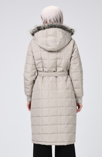Beige Winter Coat 5135-01