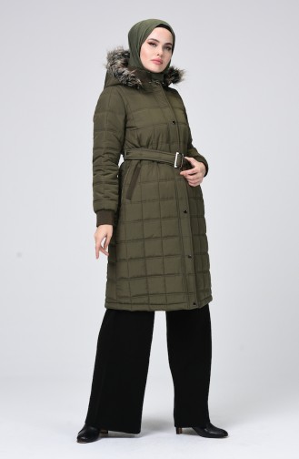 Khaki Winter Coat 5135-03