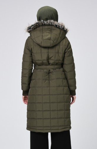 Khaki Winter Coat 5135-03