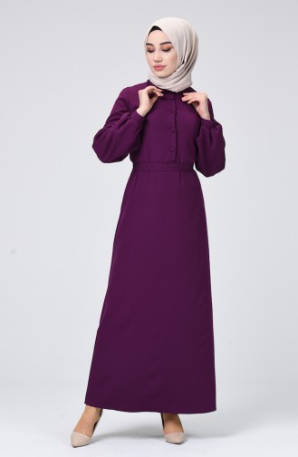Robe Hijab Pourpre 2699-06