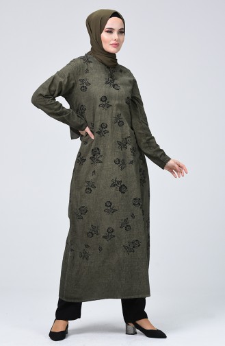 Dark Khaki Tuniek 4050-03