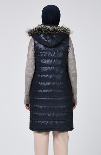 Navy Blue Gilet 5141-05