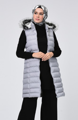 Gray Gilet 17081-02