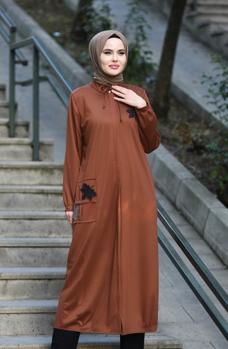 Brown Abaya 10906-06