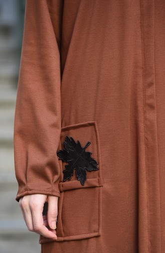 Brown Abaya 10906-06