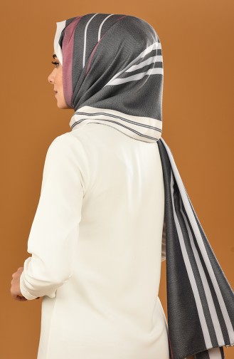 Smoke-Colored Shawl 4538-01