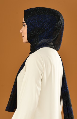 Navy Blue Shawl 4540-01