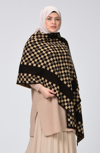 Brown Poncho 1009D-03