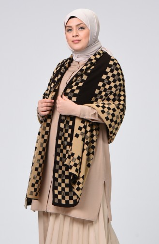 Brown Poncho 1009D-03