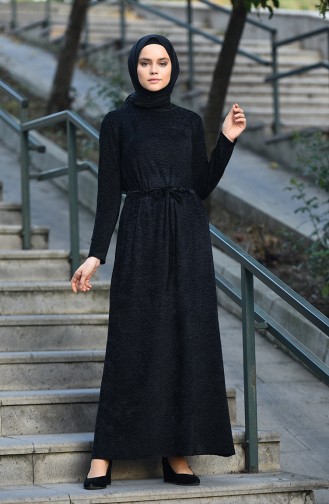 Robe Hijab Noir 5040-01
