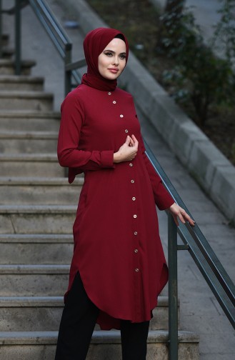 Claret red Tuniek 10122-02