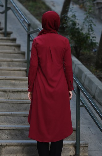 Claret red Tuniek 10122-02