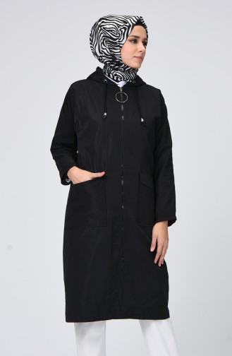 Imperméable Noir 1020-05