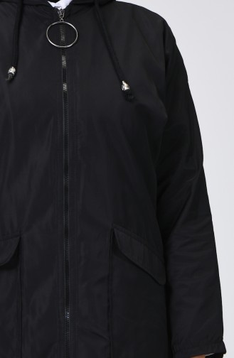 Imperméable Noir 1020-05