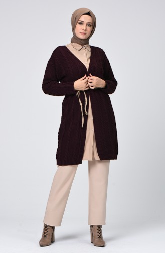 Tricot Cardigan Cherry 0502-06