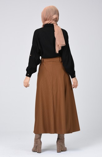 Dark Beige Skirt 5952-03