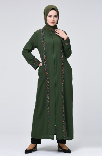 Green Abaya 0202-03