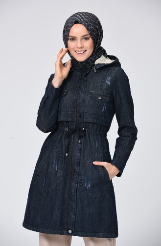 Navy Blue Coat 7105A-01