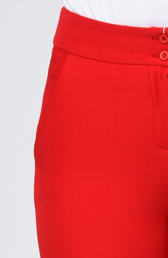 Pantalon avec Poches 1113-09 Rouge 1113-09