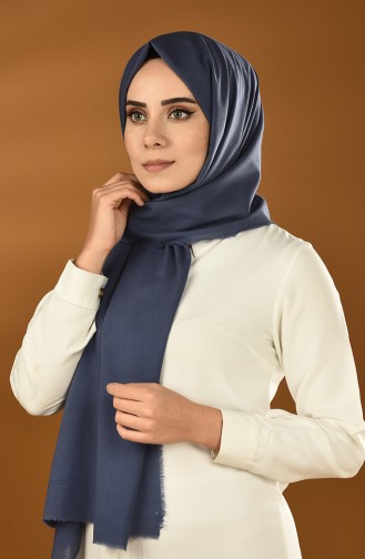 Casual Cotton Shawl Navy Blue 19-0001-02