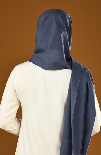 Casual Cotton Shawl Navy Blue 19-0001-02