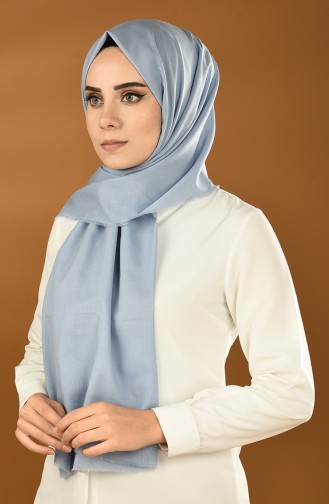 Casual Châle Coton 19-0001-04 İndigo 19-0001-04