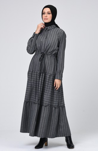 Robe Hijab Noir 9119-01