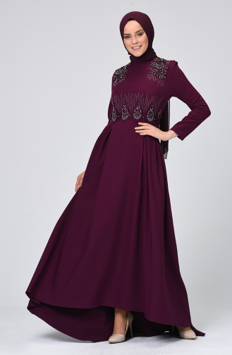 Gems Hijab Dress 9651-02
