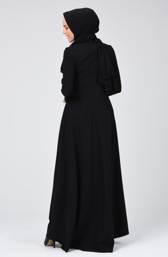 Black İslamitische Jurk 9651-03