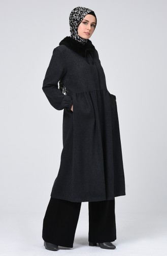 Zipper Filt Coat Anthracite 5038-07