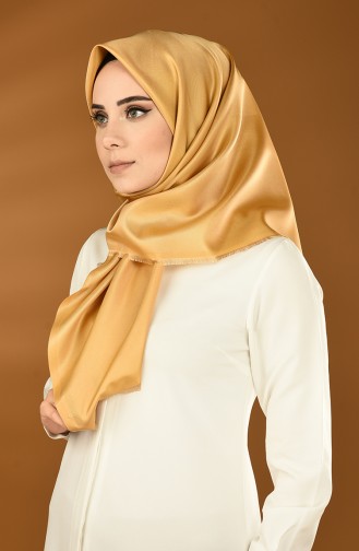 Plain Taffeta Scarf Yellow 95309-02