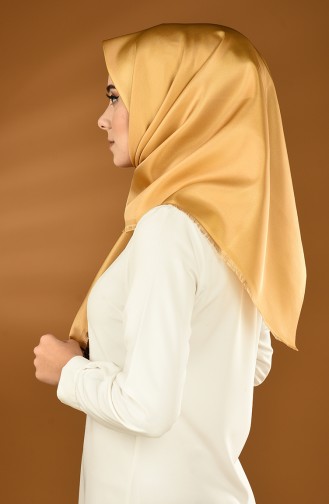 Plain Taffeta Scarf Yellow 95309-02