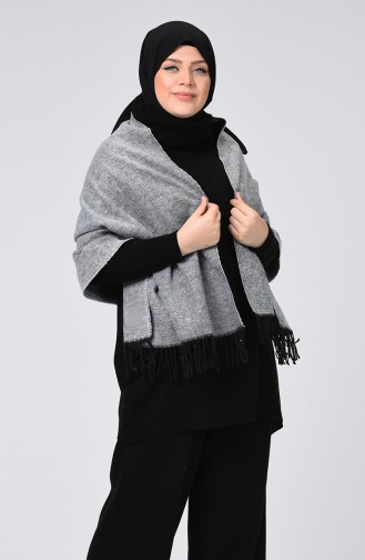 Light Gray Shawl 901554-06