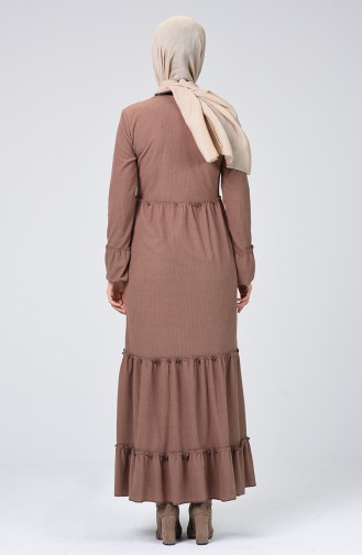 فستان كستنائي 1211-03