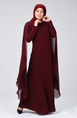 Habillé Hijab Bordeaux 1311-03