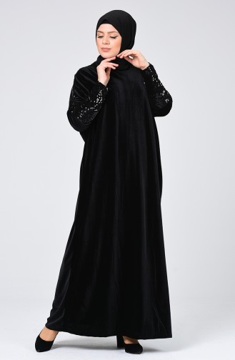 فستان أسود 1077-04