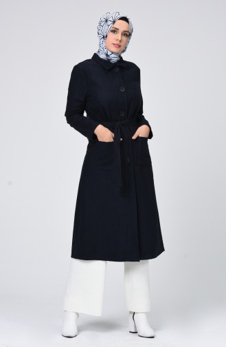 Navy Blue Coat 1298-01