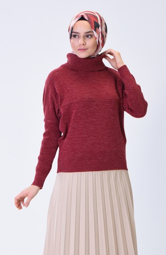 Weinrot Pullover 0516-02