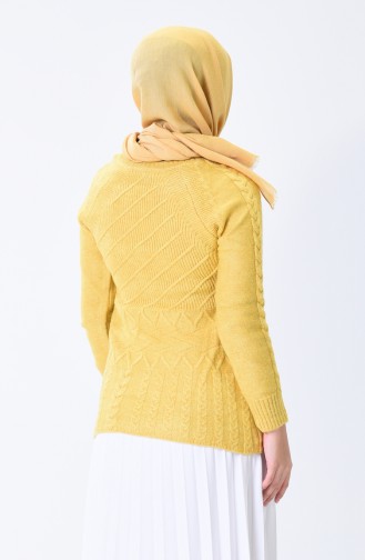 Tricot Sweater Mustard color 7013-03