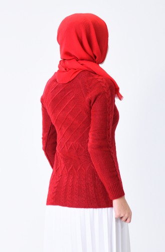 Rot Pullover 7013-06