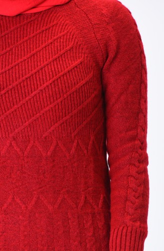 Tricot Sweater Red 7013-06