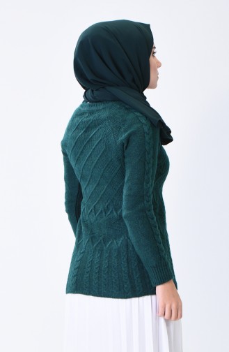 Tricot Sweater Emerald Green 7013-08