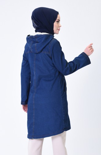 معطف أزرق كحلي 2091-01