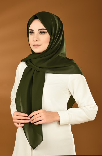 Khaki Scarf 13151-15